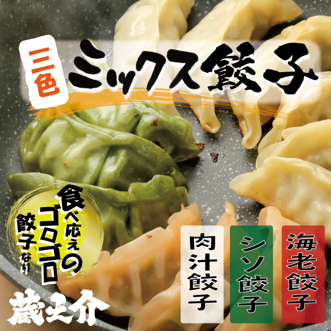 蔵之介 冷凍肉汁ミックス生餃子 24個入り